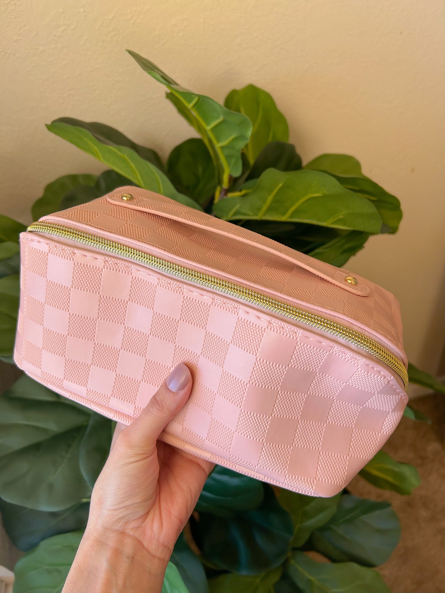 Checkered Travel Bag