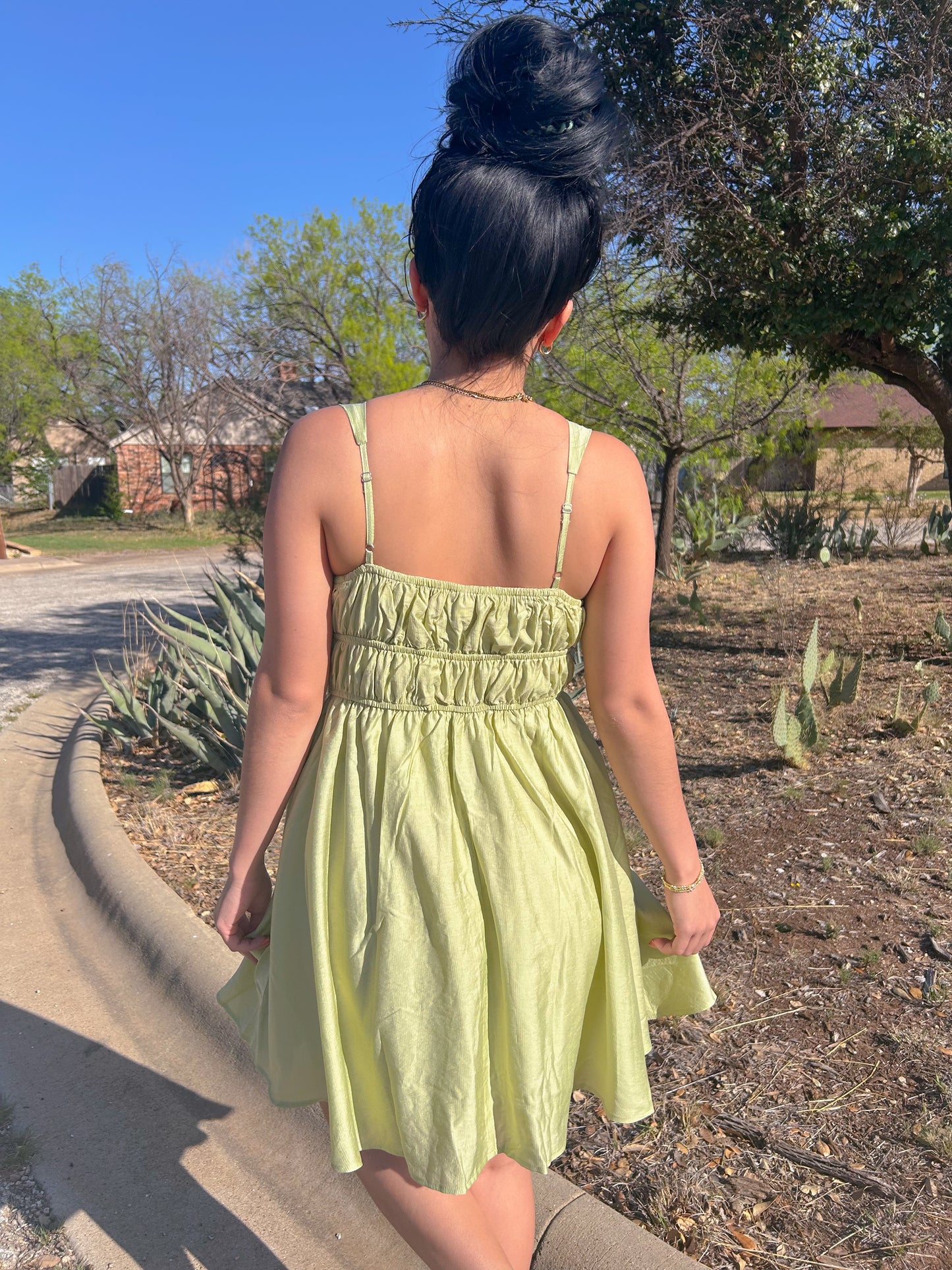 Sage Mini Dress