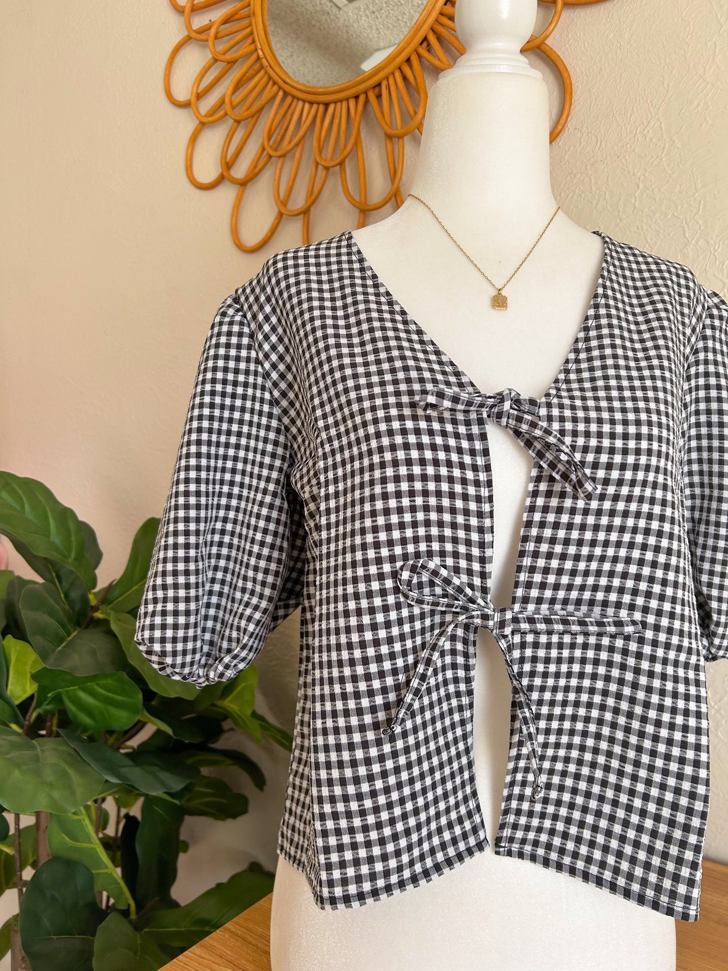 Gingham Girl Blouse