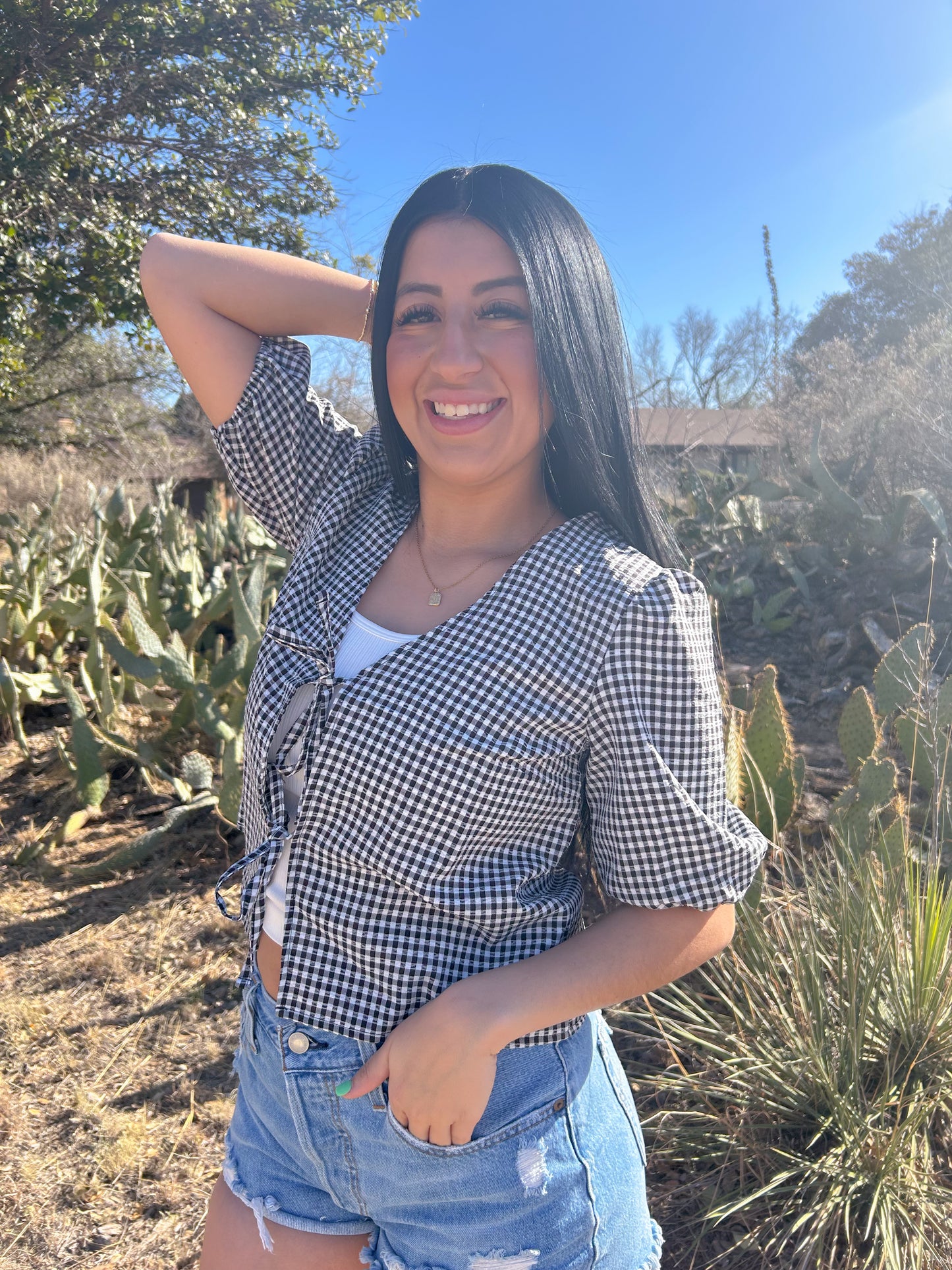 Gingham Girl Blouse